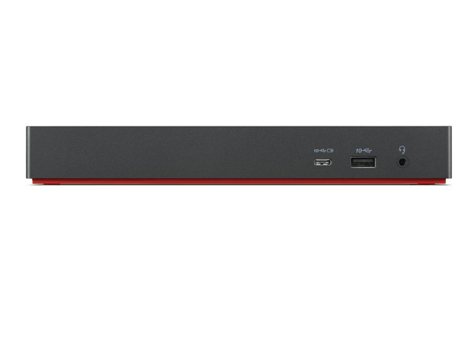Lenovo 40B00300EU replicatore di porte e docking station per laptop Cablato Thunderbolt 4 Nero, Rosso [40B00300EU]
