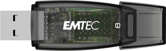 Emtec C410 8GB unità flash USB USB tipo A 2.0 Nero [ECMMD8GC410]