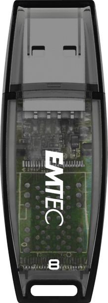 Emtec C410 8GB unità flash USB USB tipo A 2.0 Nero [ECMMD8GC410]