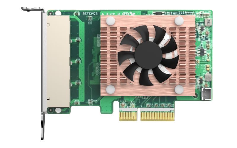 QNAP QXG-2G4T-I225 scheda di rete e adattatore Interno Ethernet 2500 Mbit/s [QXG-2G4T-I225]