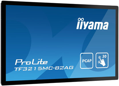 iiyama ProLite TF3215MC-B2AG Monitor PC 80 cm (31.5") 1920 x 1080 Pixel Full HD LED Touch screen Chiosco Nero [TF3215MC-B2AG]