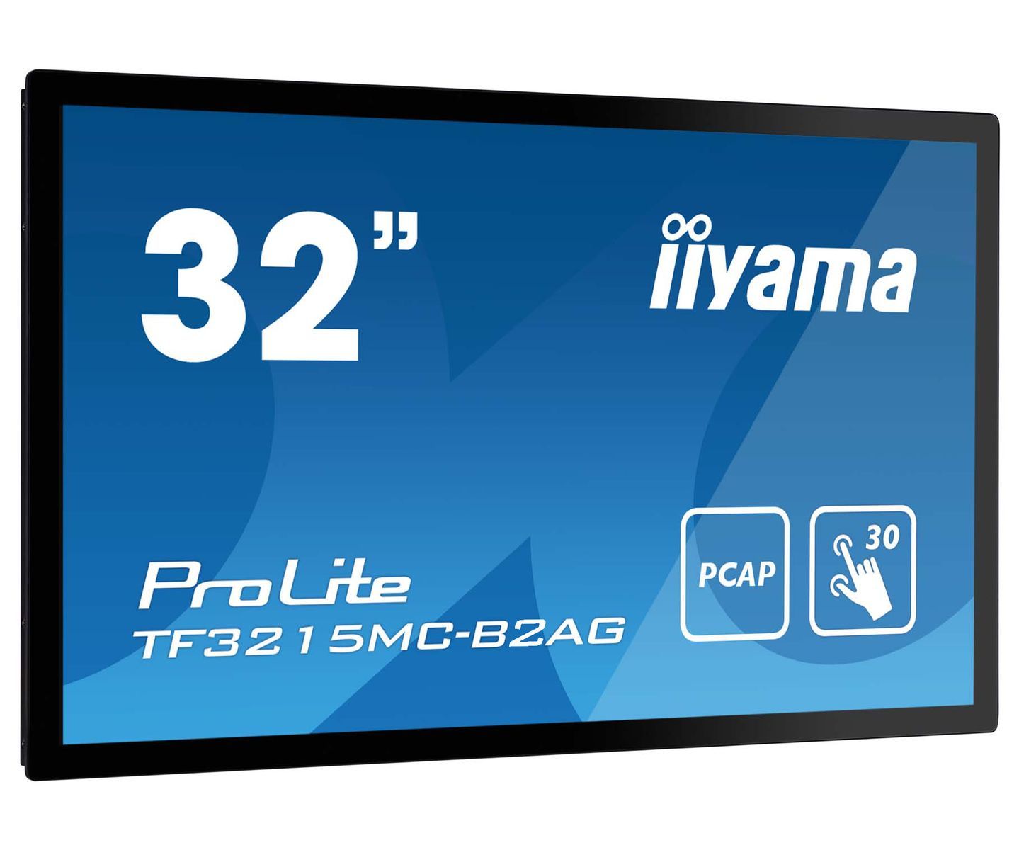 iiyama ProLite TF3215MC-B2AG Monitor PC 80 cm (31.5") 1920 x 1080 Pixel Full HD LED Touch screen Chiosco Nero [TF3215MC-B2AG]