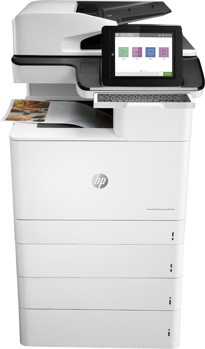 HP Color LaserJet Enterprise Flow Stampante multifunzione M776z [3WT91A#B19]