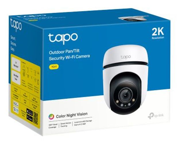 TP-Link Tapo TC41 telecamera di sorveglianza Cupola Telecamera di sicurezza IP Interno e esterno 2304 x 1296 Pixel Soffitto/muro [TC41]