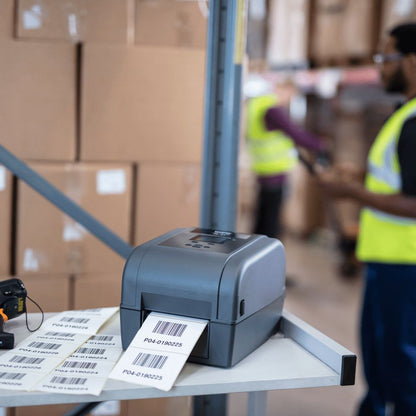 Brother TD4650TNWB stampante per etichette (CD) Termica diretta/Trasferimento termico 203 x 203 DPI 203,2 mm/s Con cavo e senza cavo Collegamento ethernet LAN Wi-Fi Bluetooth [TD4650TNWBZ1]