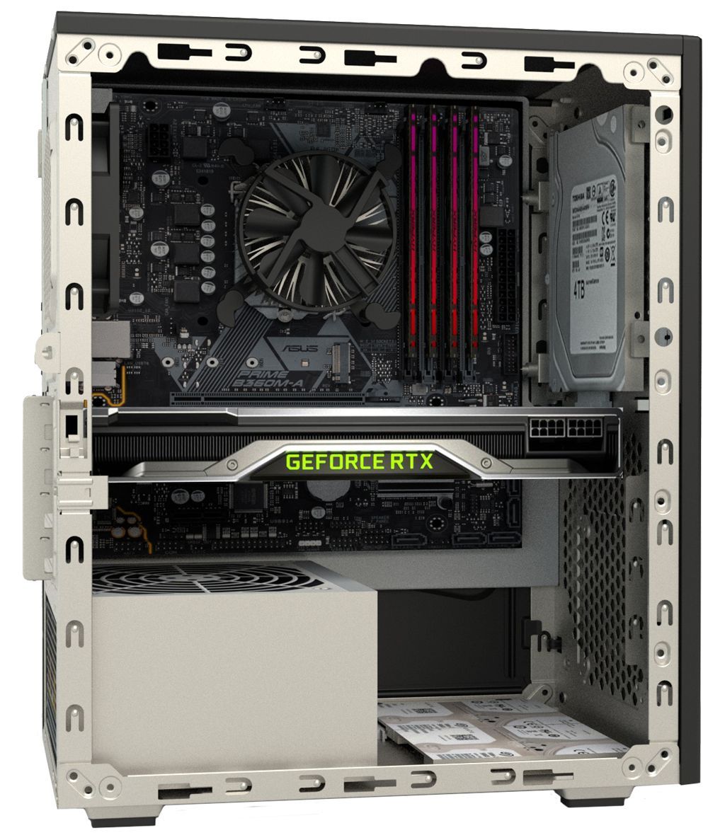 itek SMALLCOM-P Mini Tower Nero [ITOCSCP122]