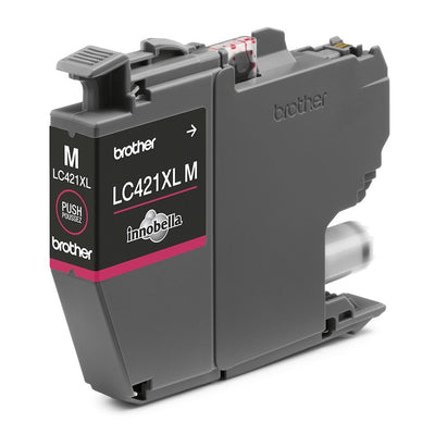 Brother LC-421XLM cartuccia d'inchiostro 1 pz Originale Resa elevata (XL) Magenta [LC421XLM]