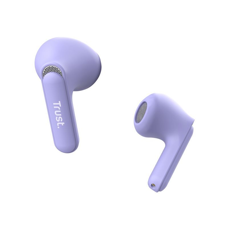 Trust Yavi Auricolare True Wireless Stereo (TWS) In-ear Musica e Chiamate USB tipo-C Bluetooth Viola [25299]