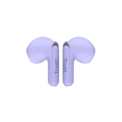 Trust Yavi Auricolare True Wireless Stereo (TWS) In-ear Musica e Chiamate USB tipo-C Bluetooth Viola [25299]