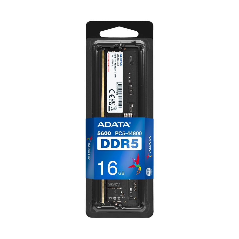 ADATA AD5U560016G-S memoria 16 GB 1 x 16 GB DDR5 5600 MHz [AD5U560016G-S]