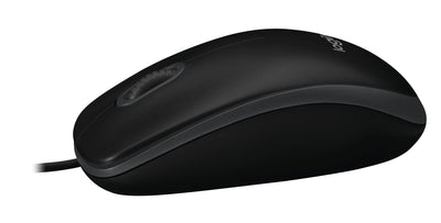 Logitech B100 mouse Ufficio Ambidestro USB tipo A Ottico 800 DPI [910-003357]