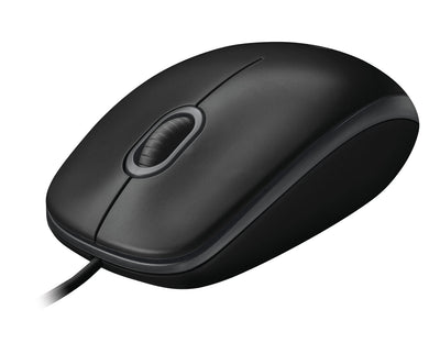Logitech B100 mouse Ufficio Ambidestro USB tipo A Ottico 800 DPI [910-003357]