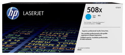 HP Cartuccia Toner ciano originale ad alta capacità LaserJet 508X [CF361X]
