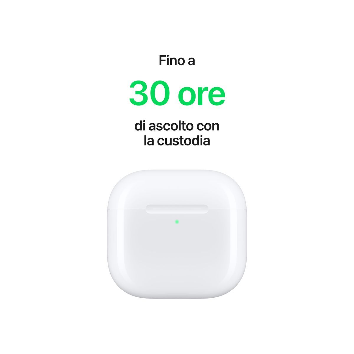 Apple AirPods (4th generation) AirPods 4 [MXP63ZM/A]