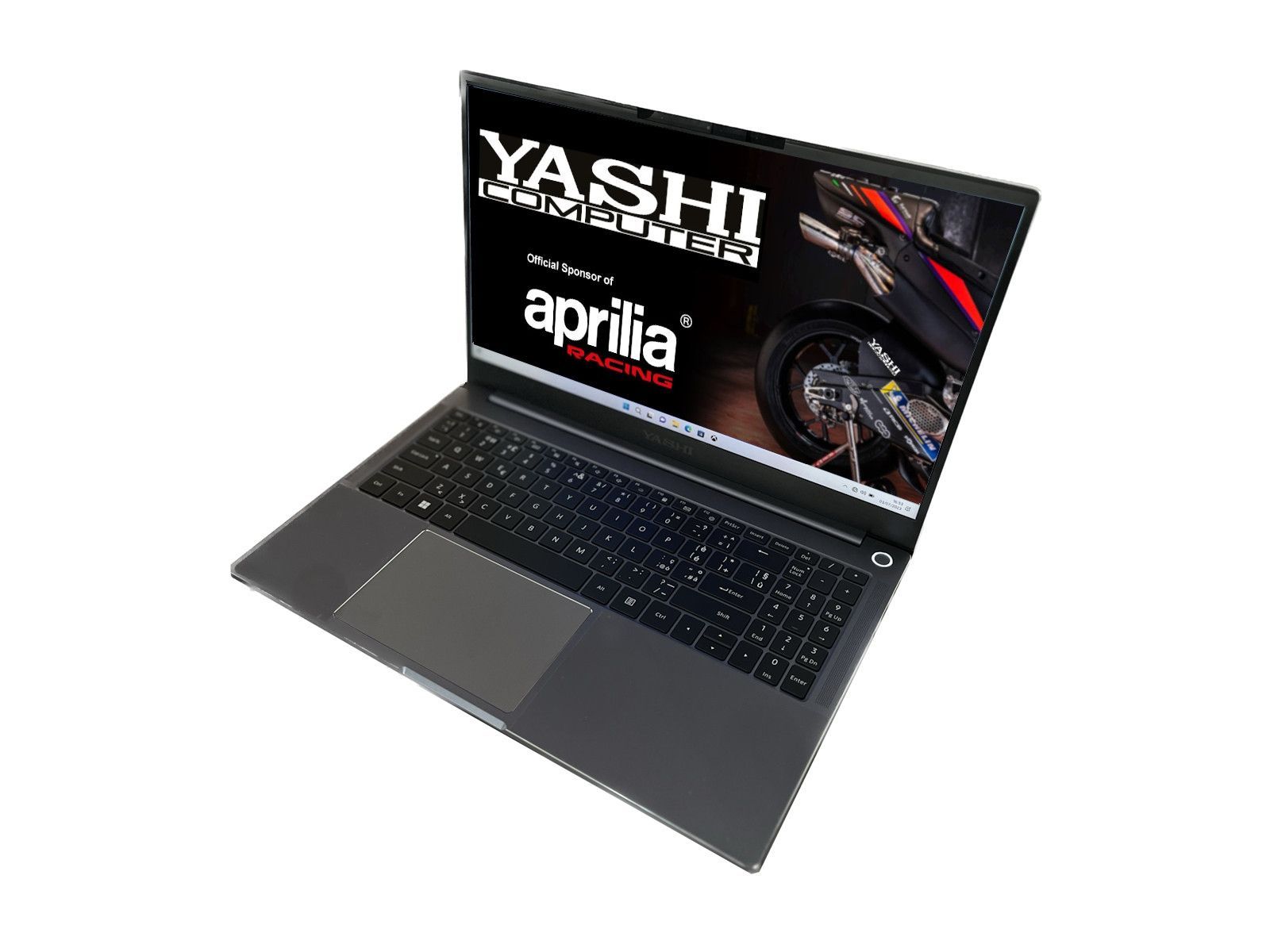 YASHI LE MANS AMD Ryzen 7 6800H Computer portatile 39,6 cm (15.6") Full HD 16 GB DDR5-SDRAM 1 TB SSD Wi-Fi 6 (802.11ax) Windows 11 Pro Nero [YP1568]