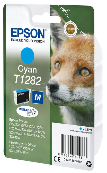 Epson Fox Cartuccia Ciano [C13T12824012]