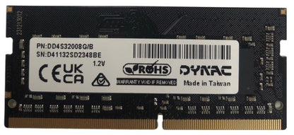 DYNAC DD4S32008G/S memoria 8 GB 1 x 8 GB DDR4 3200 MHz [DD4S32008G/S]