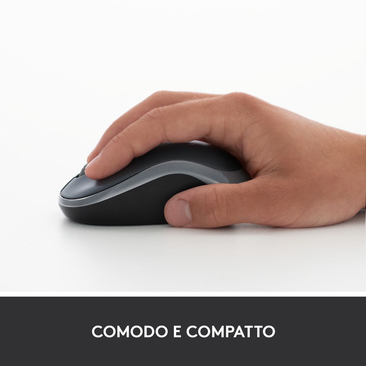 Logitech M185 mouse wireless (blu) [910-002236]