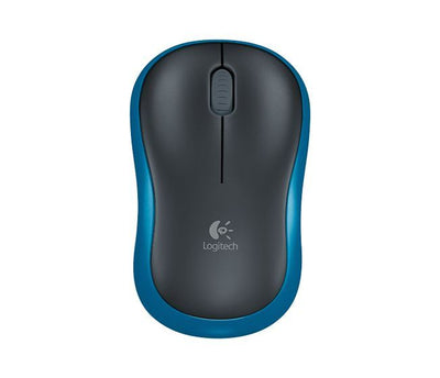 Logitech M185 mouse wireless (blu) [910-002236]