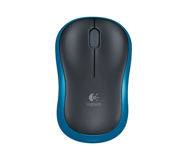 Logitech M185 mouse wireless (blu) [910-002236]
