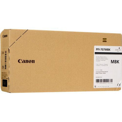 Canon PFI-707MBK cartuccia d'inchiostro Originale Nero opaco [9820B001]
