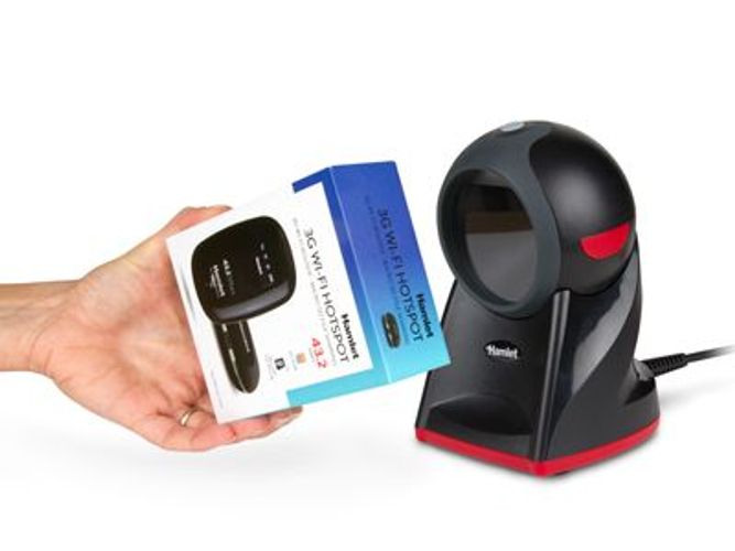 Hamlet HBCS-2D360 lettore di codici a barre Lettore di codici a barre fisso 1D/2D CMOS Nero [HBCS-2D360]