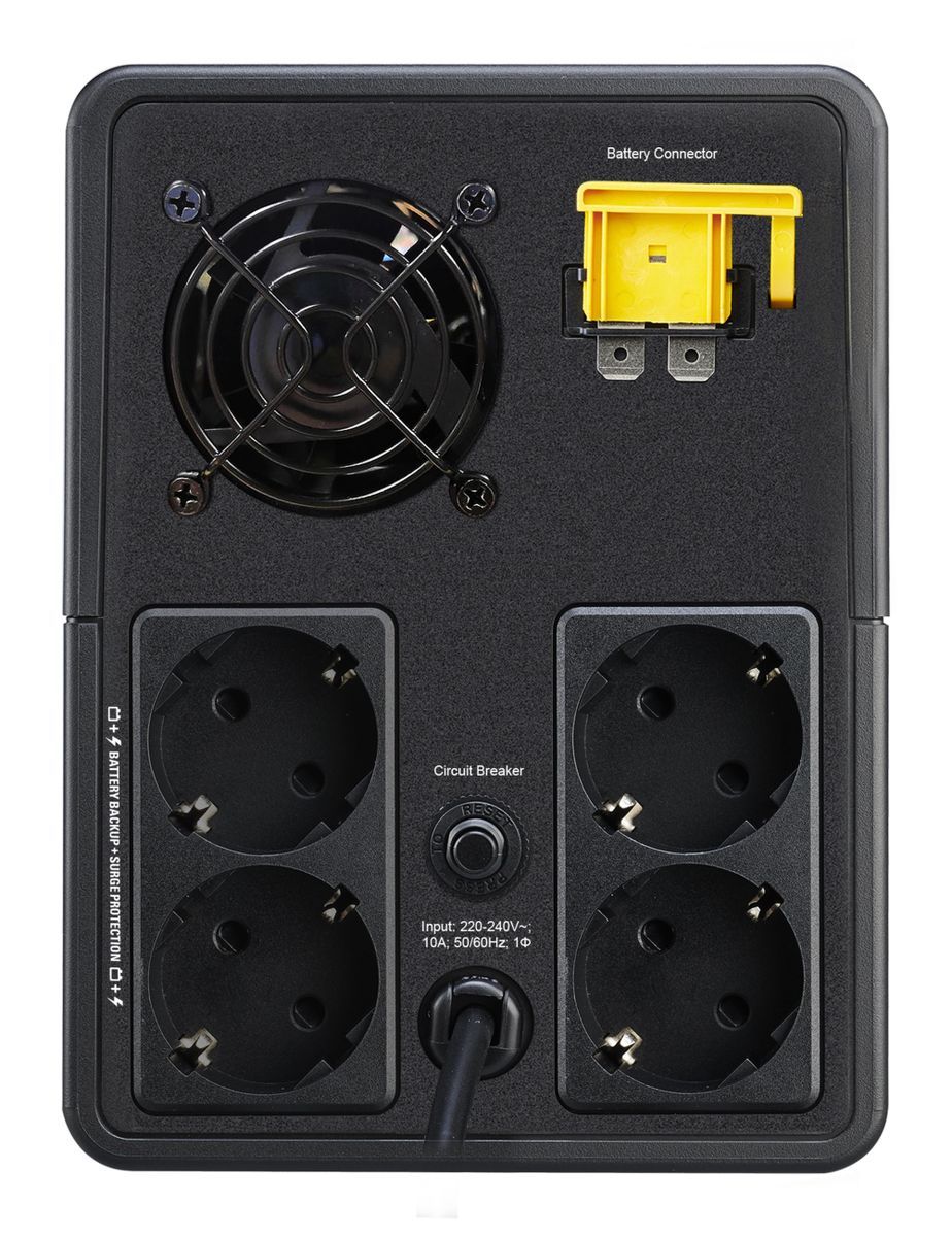 APC Easy UPS gruppo di continuità (UPS) A linea interattiva 2,2 kVA 1200 W 4 presa(e) AC [BVX2200LI-GR]