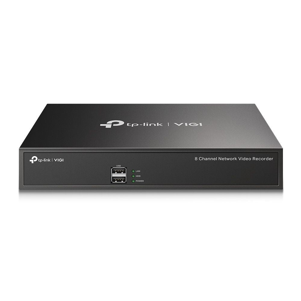 TP-Link VIGI NVR1008H Videoregistratore di rete (NVR) 1U Nero [VIGINVR1008H]