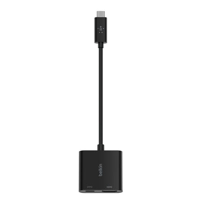 Belkin ADATTATORE DA USB-C A HDMI CON RICARICA POWER 60W [AVC002BTBK]