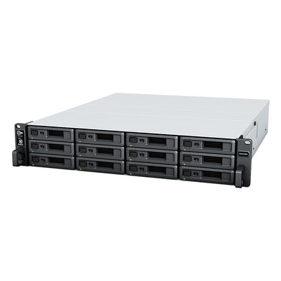 Synology RackStation RS2423+ server NAS e di archiviazione Armadio (2U) Ryzen Embedded V1780B 8 GB DDR4 0 TB DiskStation Manager Nero, Grigio [RS2423+]