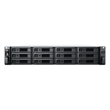 Synology RackStation RS2423+ server NAS e di archiviazione Armadio (2U) Ryzen Embedded V1780B 8 GB DDR4 0 TB DiskStation Manager Nero, Grigio [RS2423+]