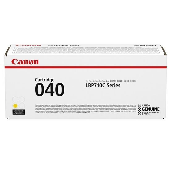 Canon 040 cartuccia toner 1 pz Originale Giallo [0454C001]