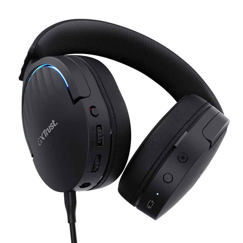 Trust GXT 491 Fayzo Auricolare Con cavo e senza cavo A Padiglione Gaming USB tipo-C Bluetooth Nero [24901]