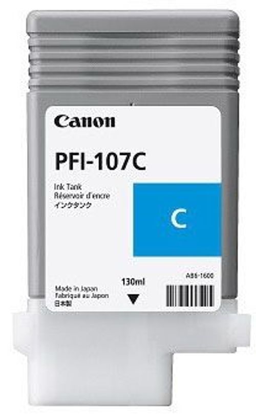 Canon PFI-107C cartuccia d'inchiostro 1 pz Originale Ciano [6706B001]
