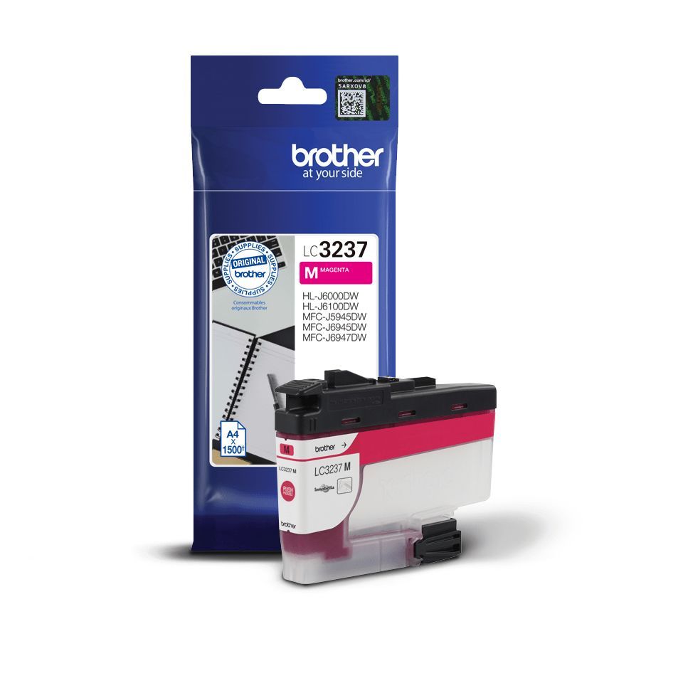 Brother LC3237M cartuccia d'inchiostro 1 pz Originale Resa standard Magenta [LC3237M]