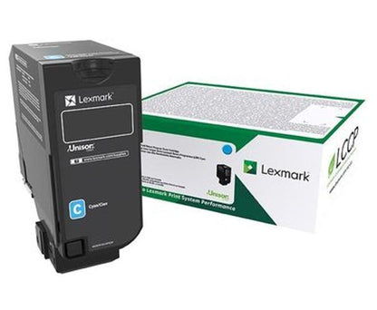 Lexmark 75B20C0 cartuccia toner 1 pz Originale Ciano [75B20C0]