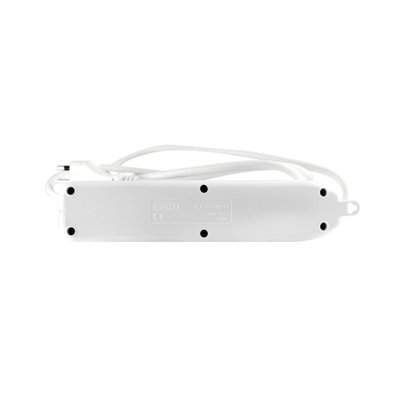 Vultech Multipresa bipasso 9 posti con tasto ON/OFF 16A [MU-02]