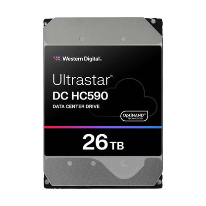 Western Digital DC HC590 disco rigido interno 26 TB 7200 Giri/min 3.5" SATA [0F65672]
