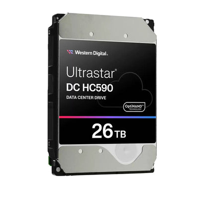 Western Digital DC HC590 disco rigido interno 26 TB 7200 Giri/min 3.5" SATA [0F65672]