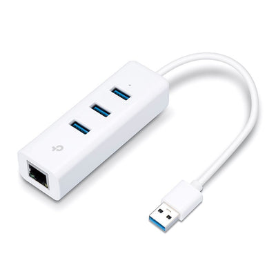 TP-Link UE330 replicatore di porte e docking station per laptop Cablato USB 3.2 Gen 1 (3.1 Gen 1) Type-A Bianco [UE330]