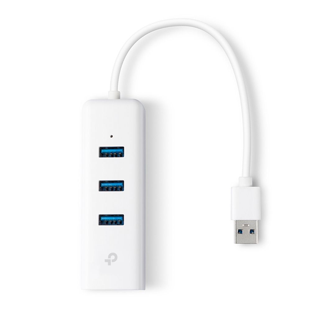TP-Link UE330 replicatore di porte e docking station per laptop Cablato USB 3.2 Gen 1 (3.1 Gen 1) Type-A Bianco [UE330]