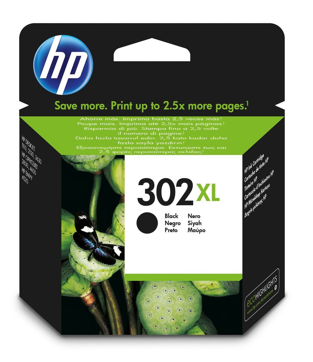 F6U68AE/301 HP302XL NERO BLISTER [F6U68AE#301]