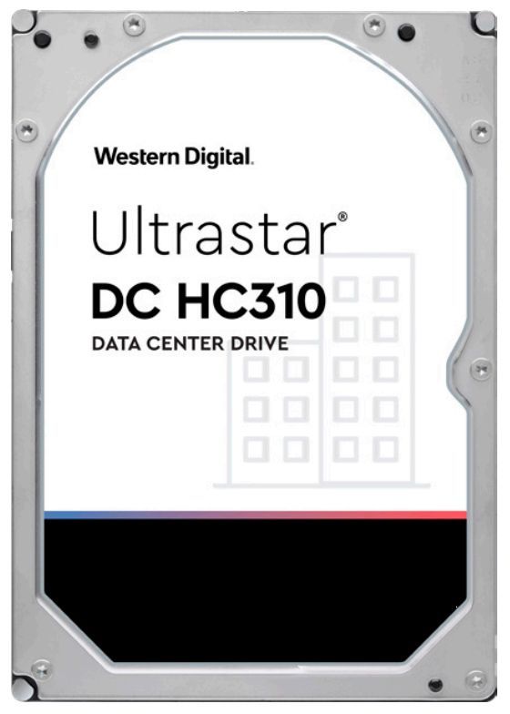 Western Digital Ultrastar DC HC310 HUS726T4TALE6L4 disco rigido interno 4 TB 7200 Giri/min 256 MB 3.5" Serial ATA III [0B36040]