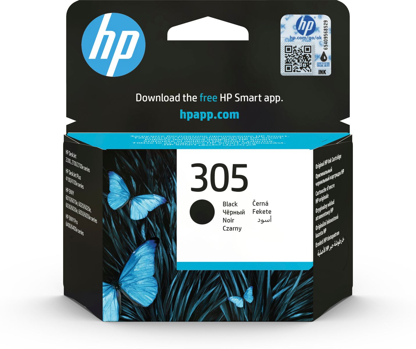 HP 305 BLACK ORIGINAL INK CARTR. [3YM61AE#UUS]