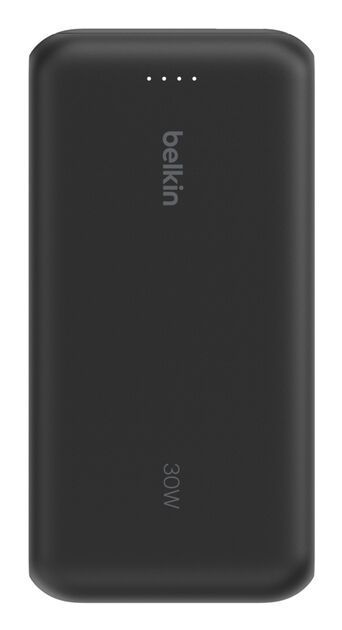 20K PD30W INTEGRATED USB-C CABLE POWER BANK, BLACK [BPB024HQBK]