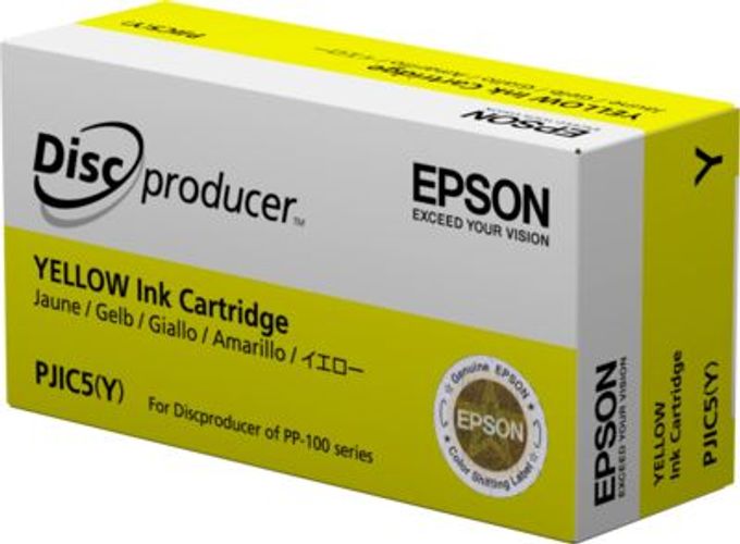 Epson Discproducer Ink PJIC7(Y), Yellow (MOQ=10) [C13S020692]