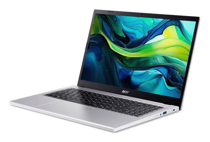 Acer Aspire Go 15 Intel Core i5 i5-1334U Computer portatile 39,6 cm (15.6") Full HD 16 GB DDR5-SDRAM 512 GB SSD Wi-Fi 6E (802.11ax) Windows 11 Home Argento [NX.JD9ET.004]