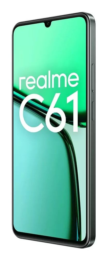 realme C61 17,1 cm (6.74") Doppia SIM Android 14 4G USB tipo-C 6 GB 256 GB 5000 mAh Verde [0115580300]