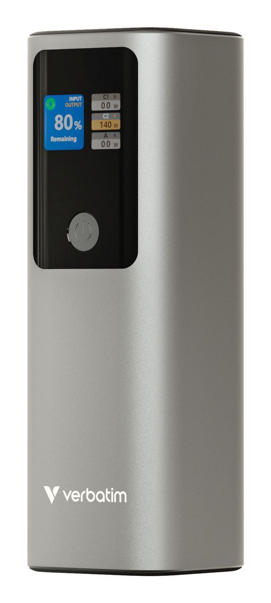 Verbatim 32269 batteria portatile Ioni di Litio 27000 mAh Grigio [32269]