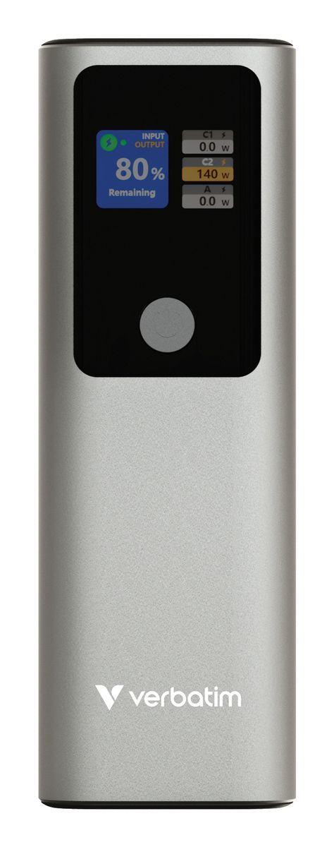 Verbatim 32269 batteria portatile Ioni di Litio 27000 mAh Grigio [32269]